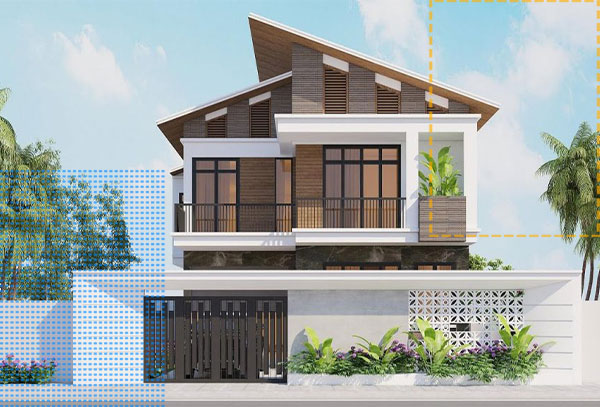 xây nhà phố chưa đến 500 triệu